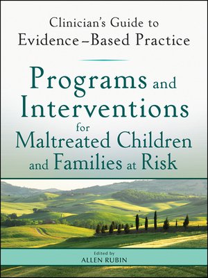 cover image of Programs and Interventions for Maltreated Children and Families at Risk